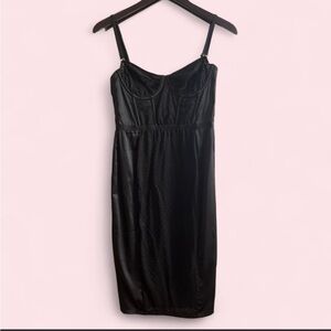 VS Archives Victoria's Secret Black Slip Chemise